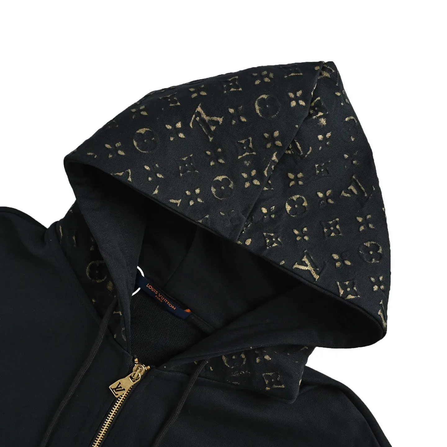 Louis Vuitton/Louis Vuitton presbyopic embossed embossed zipper hooded jacket